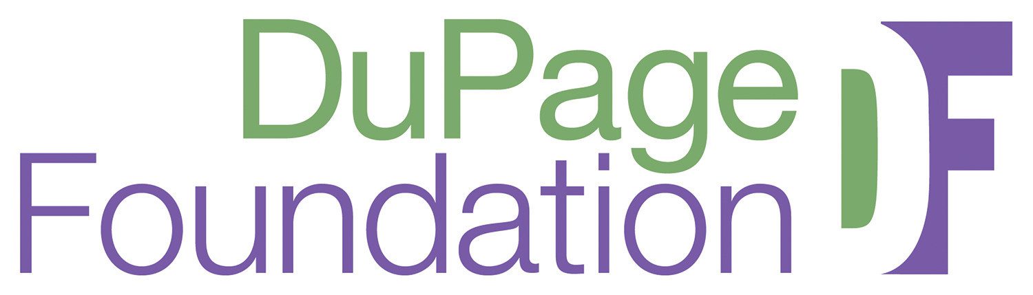 DuPage Foundation logo with a white background